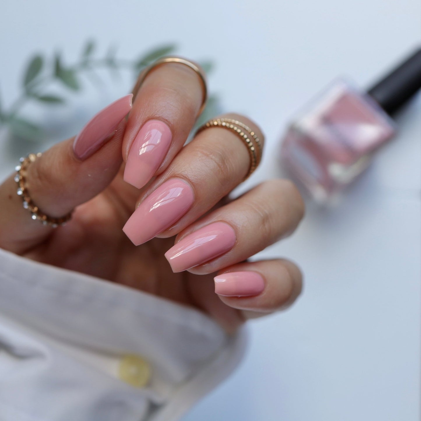 Peachy Pink - Cracked Polish