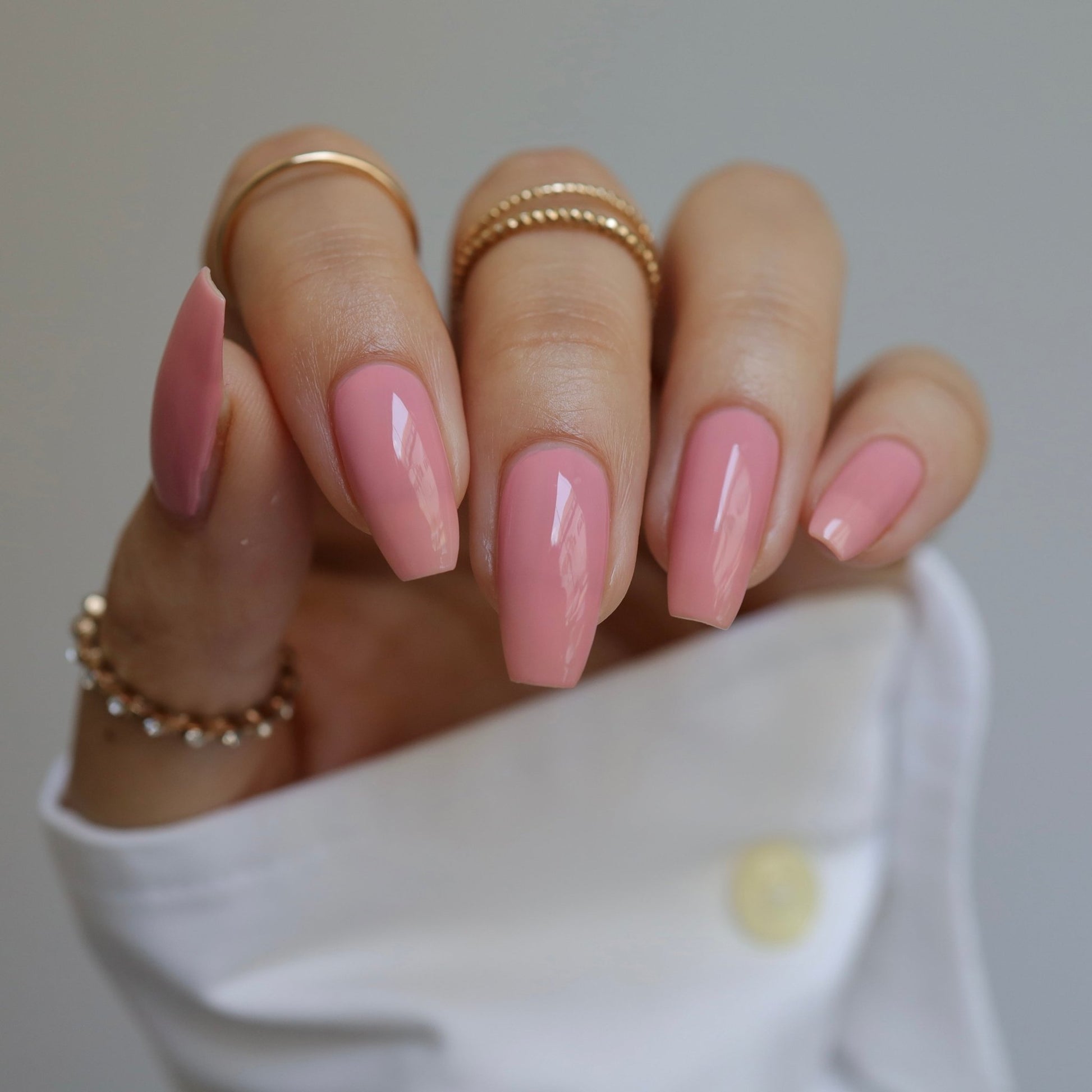 Peachy Pink - Cracked Polish