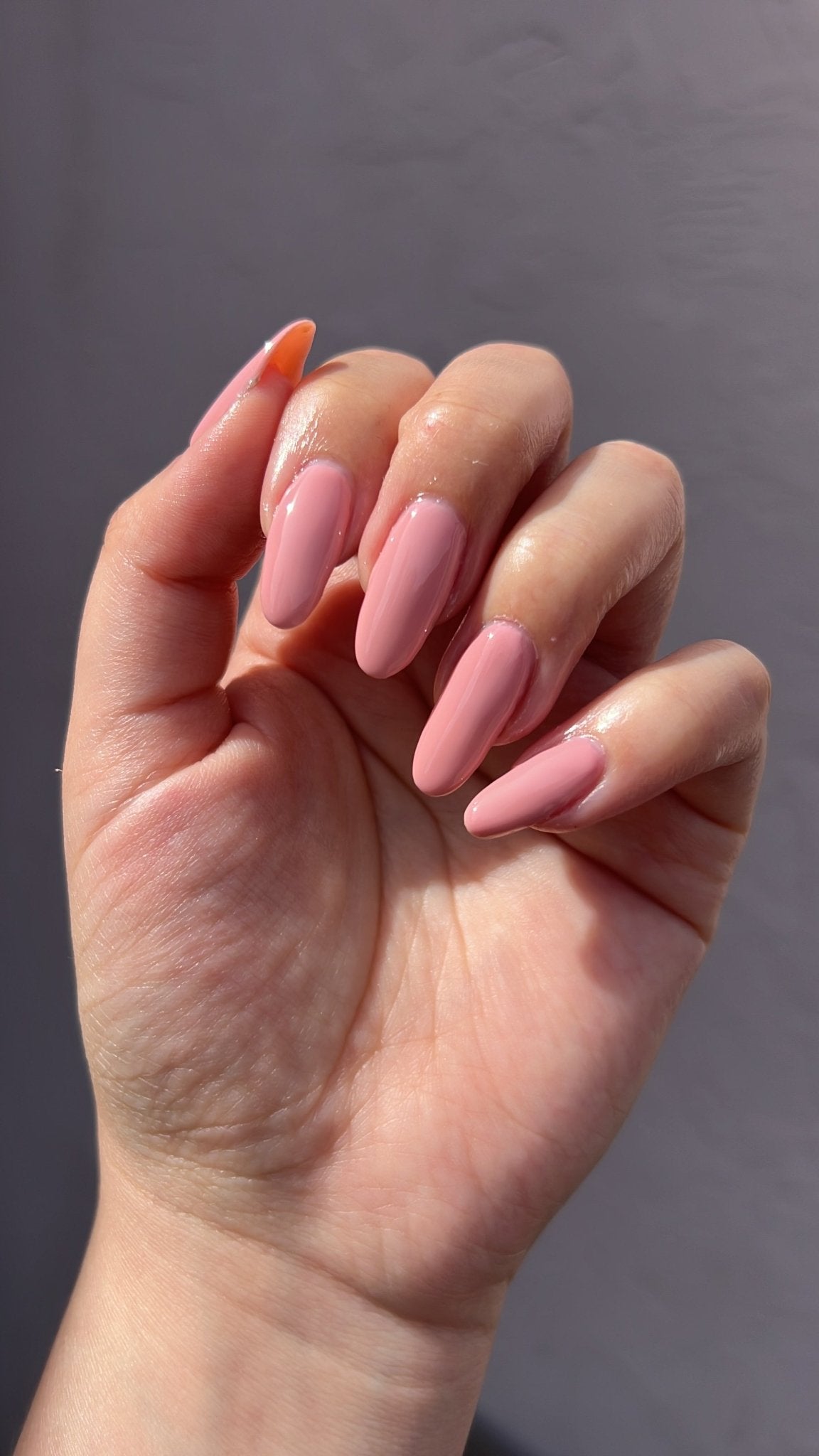 Peachy Pink - Cracked Polish