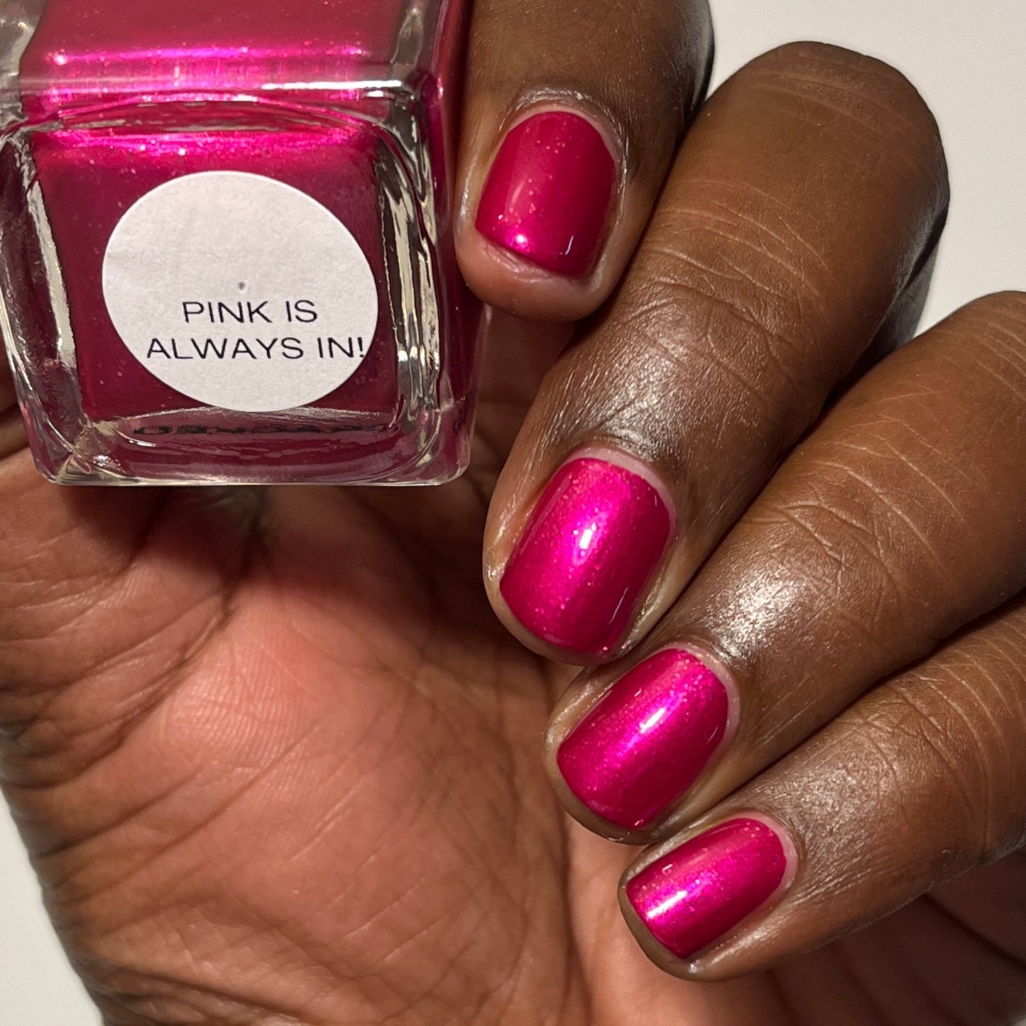 Pink Is Always In! - Cracked Polish