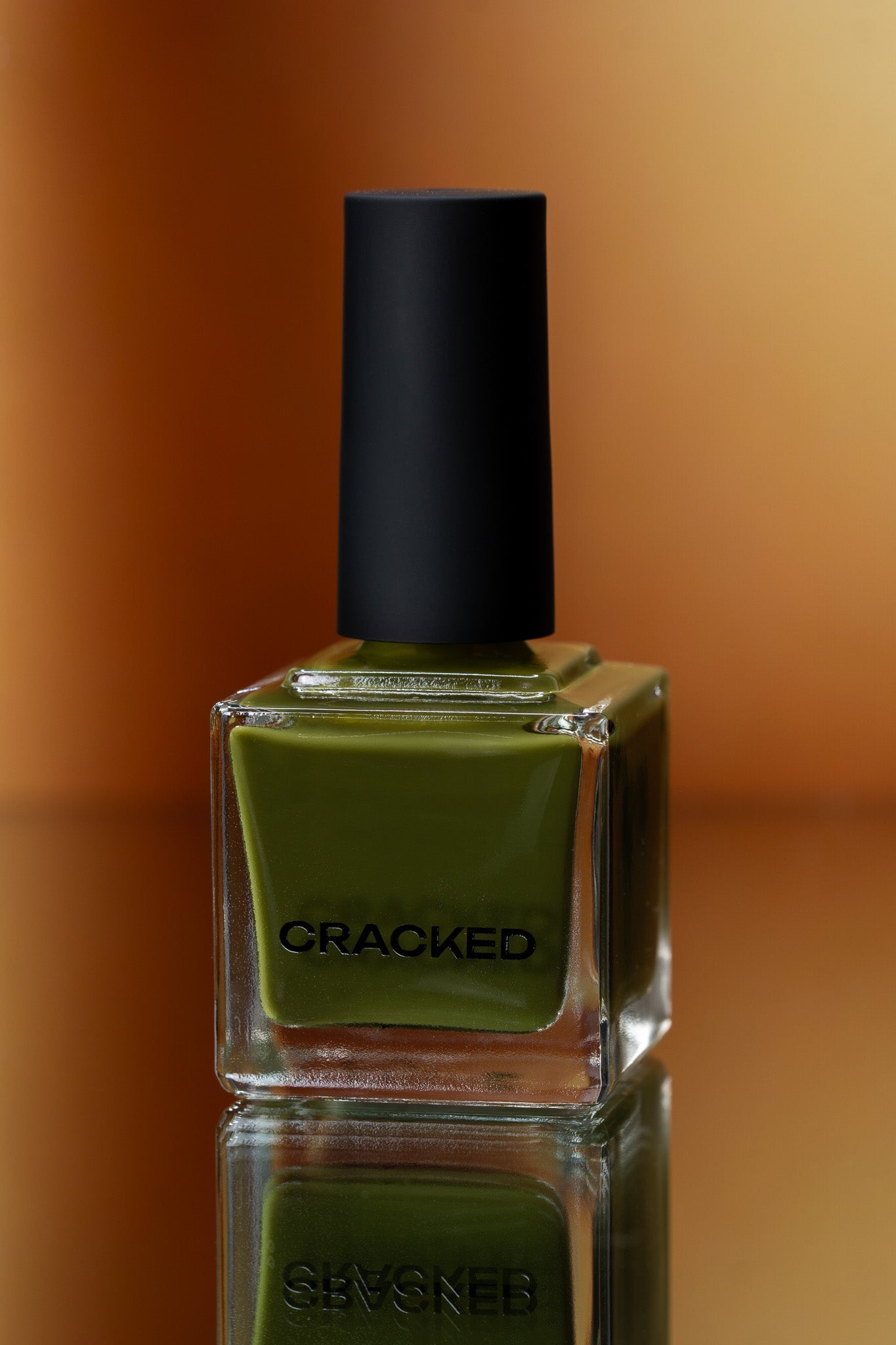 See Through Olive - Cracked Polish