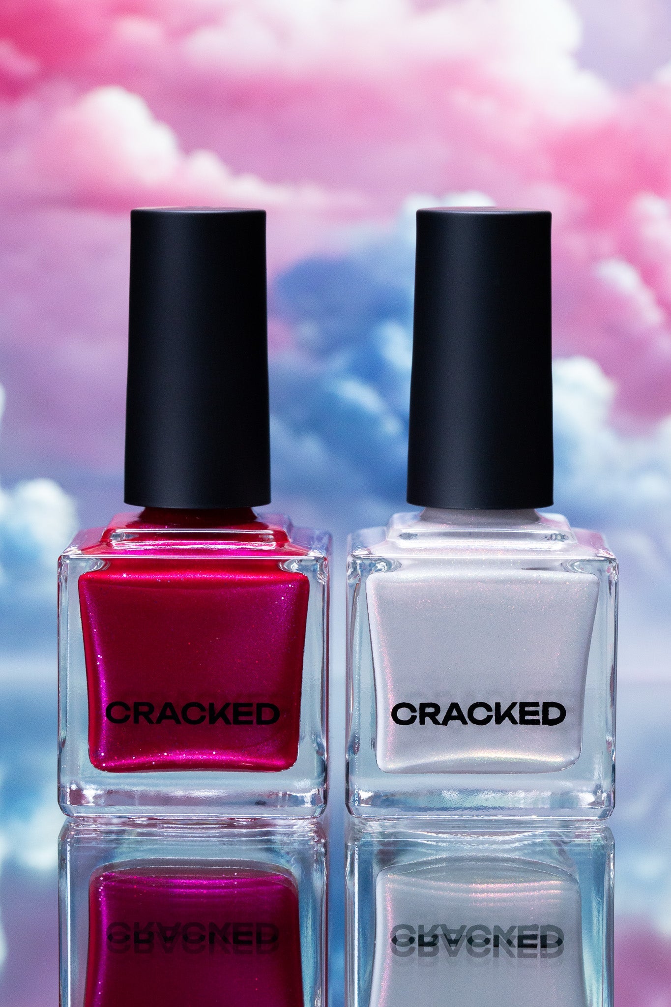 Tangled In Pink Duo - Cracked Polish