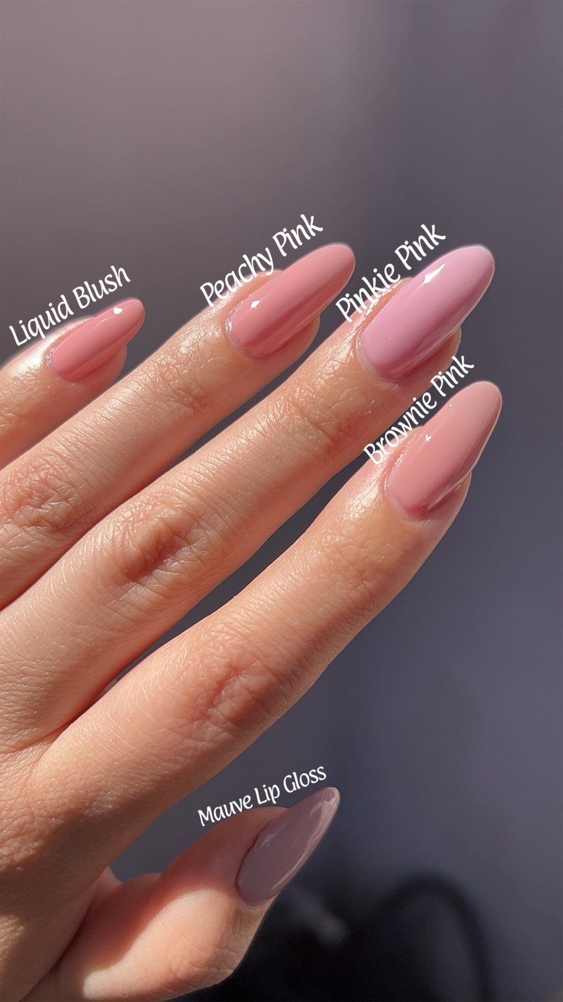 Three Little Pinkies - Cracked Polish