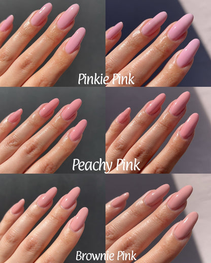 Three Little Pinkies - Cracked Polish