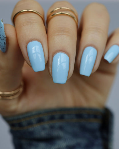 Twiggy Blue - Cracked Polish